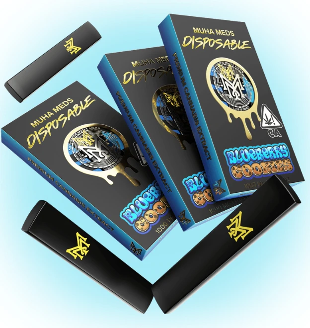 Muha Meds - Muha Med - Disposable - Blueberry Cookies - 1g Main Image
