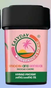 Easy Day - Easy Day 20 Mg Smooth & Sensual Hybrid Gummy (200MG Total)