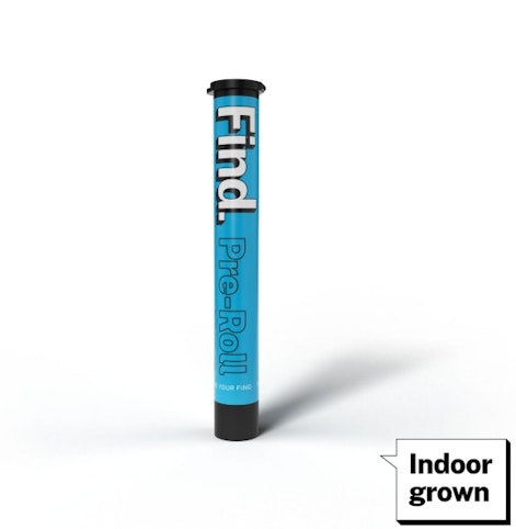 FIND - Rainbow Blast -Indica- (Pre-Roll) 1g | Find   -W7 Back