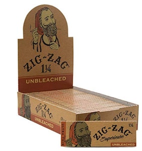 ZIG ZAG - Zig Zag Unbleached Rolling Papers 1¼