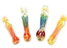 3" Assorted Basic Glass One Hitters