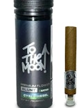 Cyber Diesel -Sativa- Premium Flower Blunt - 0.7g (Pre-Roll) | To The Moon    -AA3 back
