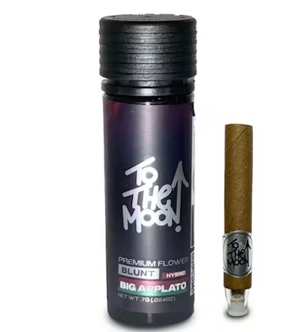 To The Moon - Big Applato -Hybrid- Premium Flower Blunt - 0.7g (Pre-Roll) | To The Moon    -z3 front