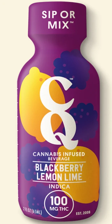 CQ - Z23 CQ Blackberry Lemon Lime Shot 100mg THC Main Image