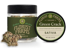 B12 Florist Farms Green Crack Flower Sativa 7g