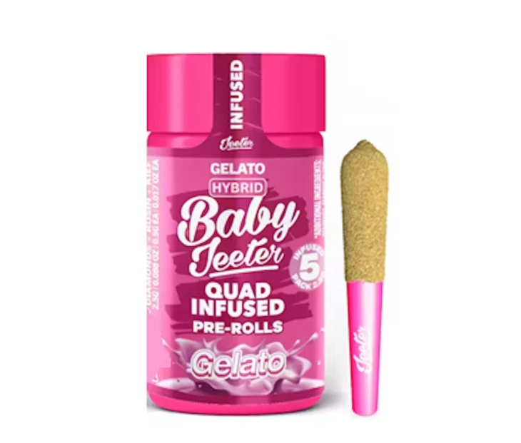 Jeeter - Jeeter - Preroll - Infused - 5pk - Gelato Main Image