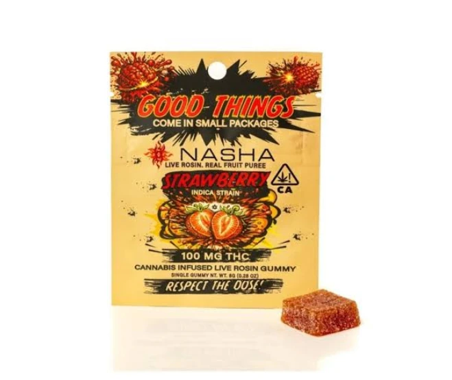 NASHA - Nasha - Edible - Rosin - Strawberry - 100mg Main Image