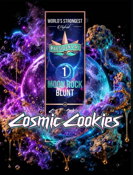 Presidential - Presidential - Moon Rock Rosin Blunt - Cosmic Cookies - 1.5g Main Image