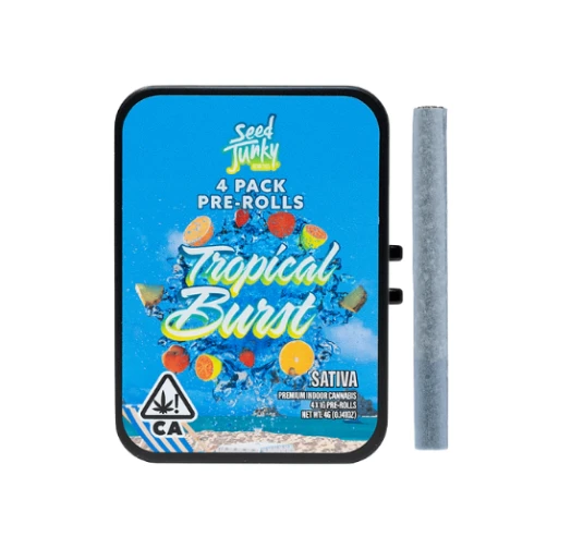 Seed Junky - Seed Junky - Preroll - 4pk - Tropical Burst Main Image