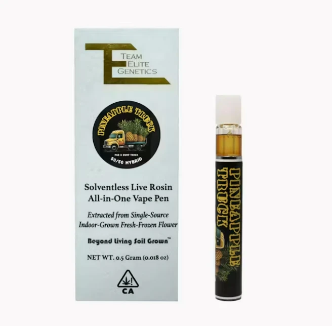 Team Elite Genetics - Team  Elite Genetics - Disposable - Solventless - PGB - .5g Main Image