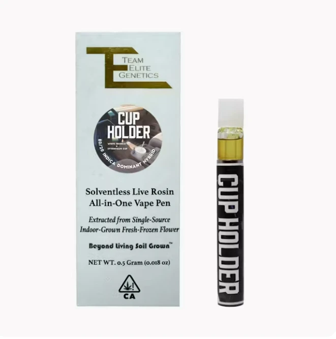 Team Elite Genetics - Team Elite Genetics - Disposable - Solventless - Cup Holder - .5g Main Image