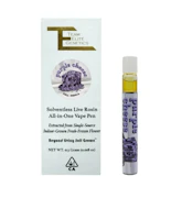 Team Elite Genetics - Disposable - Solventless - Purple Cheese - .5g