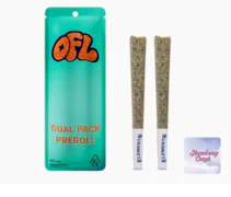 Oakfruitland - Preroll - 2pk - Strawberry Cough