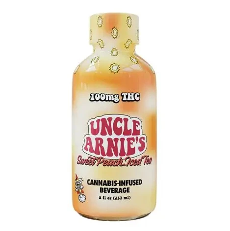 Uncle Arnies - Uncle Arnie's | Sweet Peach Iced Tea |100mg Main Image