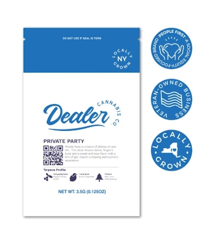 DEALER CANNABIS CO. - Private Party -Sativa- 3.5g (Flower) | Dealer     -u5