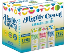 Highly Casual | Variety 6-Pack | Seltzer 30mg 12fl.oz