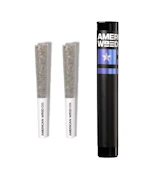 American Weed Co | Apple Kush | Diamond Infused Indica Pre-Roll | 2-Pack 0.5g