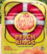 Vacation Time | Peach Rings | 200mg Hash Rosin Gummies