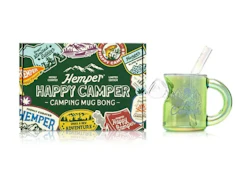 5.5” Hemper Happy Camper Campfire Mug Bong