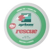 C55 Ayrloom Rescue THC Balm 1000MG THC : 1000MG CBD