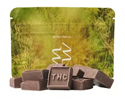 District Cannabis - Dark Chocolate (Sativa) - 20mg /10pk by Maximum Wellness Main Image
