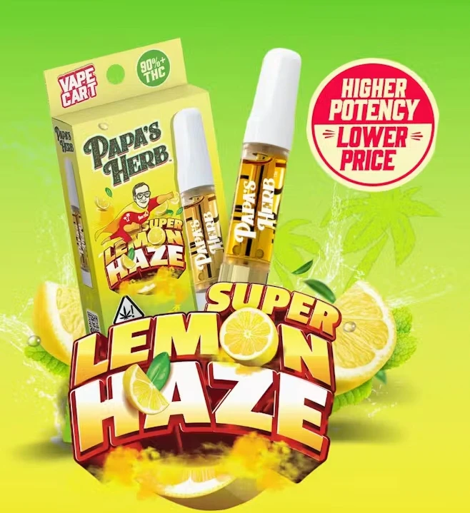 Papa's Herb - PAPA'S HERB - Cartridge - Super Lemon Haze - 1G Main Image