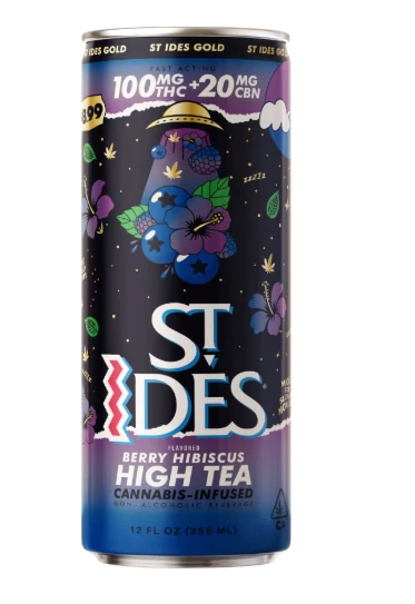 ST IDES - ST IDES | NIGHTTIME BERRY HIBISCUS | 12OZ HIGH TEA 100MG + 20MG CBN Main Image