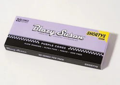  Blazy Susan Purple Cones- Shorty Sized Pre-Rolled Cones 53mm- 20x count