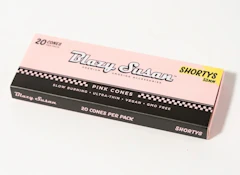Blazy Susan Pink Cones- Shorty Sized Pre-Rolled Cones 53mm- 20x count