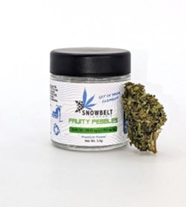 Snowbelt Cannabis - Snowbelt Cannabis - Fruity Pebbles - 29.51% THC - 3.5g - Dry Flower
