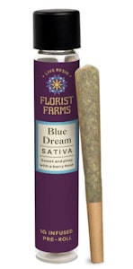 Florist Farms - E23 Florist Farms Blue Dream Live Resin Infused Pre Roll 1g