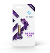 CRYSTAL CLEAR | Grape Ape | 1G Cart | IND |