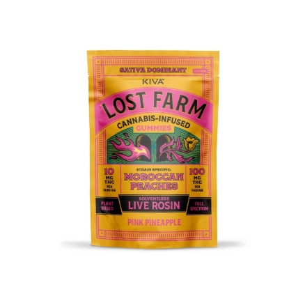 Lost Farm | Pink Pineapple x Moroccan Peaches Live Rosin