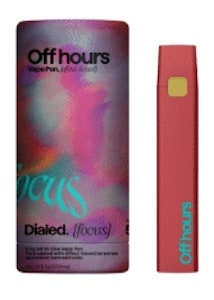 Off Hours - A7 Off Hours Dialed “Focus” AIO Vape Pen .5g