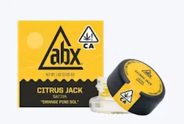 ABX - Concentrate - Citrus Jack - Live Resin Badder - 1G