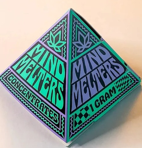 Mind Melters - #24 Green Crack -Hybrid- Cold Cure Live Rosin (Concentrate) 1g | Mind Melters     - refrigerator 3