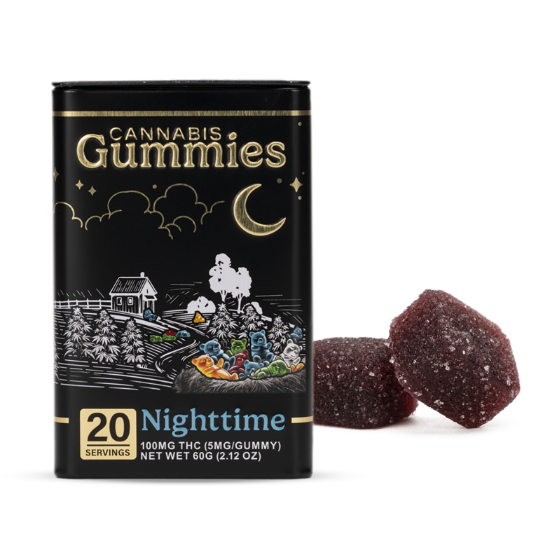 Canna Cure Farms - Sour Grape - 100mg - Edible