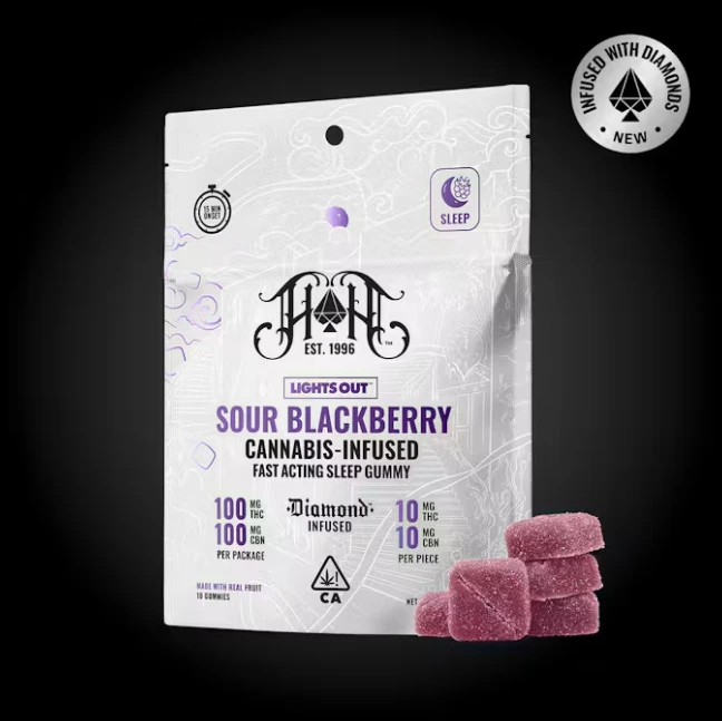 Heavy Hitters - Heavy Hitters - Edible - Sour Blackberry - 100mg Main Image