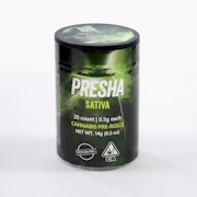 Presha - Preroll - 28pk - Lemon Snow Berries - 14g
