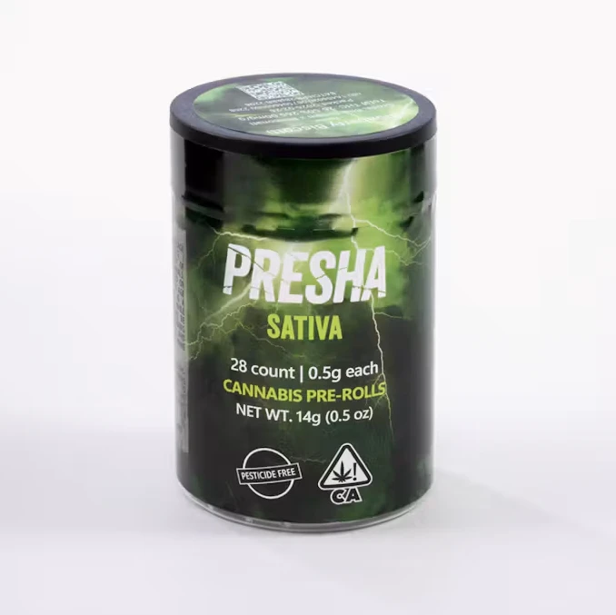 Presha - Presha - Preroll - 28pk - Lemon Snow Berries - 14g Main Image