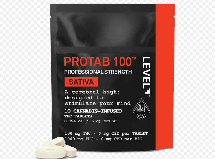PROTAB - Level - Tablet - Single - Sativa - 100mg Main Image