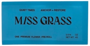 i14 Miss Grass Sparks Quiet Times Pre Roll .4g