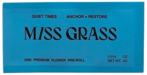 Miss Grass - i14 Miss Grass Sparks Quiet Times Pre Roll .4g