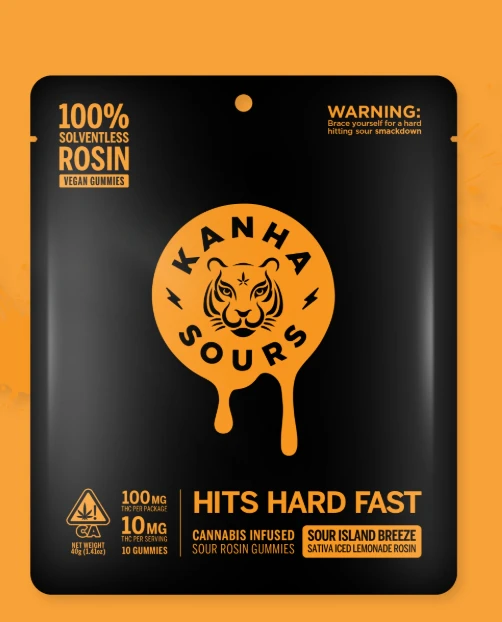 KANHA - KANHA | Live Rosin Vegan | Sour Island Breeze | Hybrid | 100mg Main Image