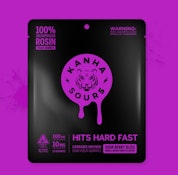 KANHA | Live Rosin Vegan | Sour Berry Bliss | Indica | 100mg