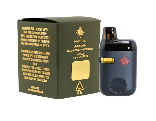 NASHA - Nasha | Tropical Cherries | 1g AIO Live Rosin Vape Hybrid Main Image