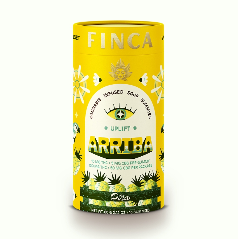 Finca | Arriba (Uplift) Pina - 100mg Edible