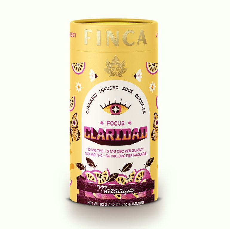 Finca | Claridad (Focus) Maracuya - 100mg Edible