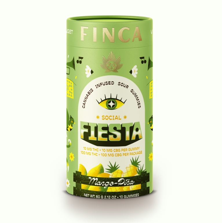 Finca | Fiesta (Social) Mango Pina - 100mg Edible