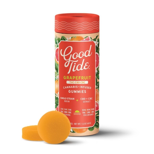 Grapefruit (Blissful) 1:1:1 (THC:CBD:CBC) - 100mg Edible